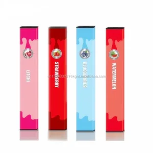 Disposable Vape Pen Flavour Sticker Design 500 Puffs