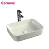 China supplier sanitary ware factory bathroom thin edge rectangle art basin 9391