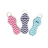 Ready to Ship Wholesale Monogram Painted Lilly Pulitzer Key Chains neoprene