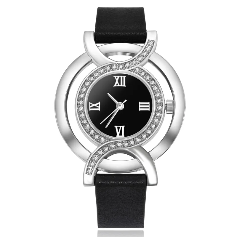 

Wrist Hot Vintage ladies Women Watches Women Hand Fashion Brand Fancy Lady Watch, Black, sliver and so on