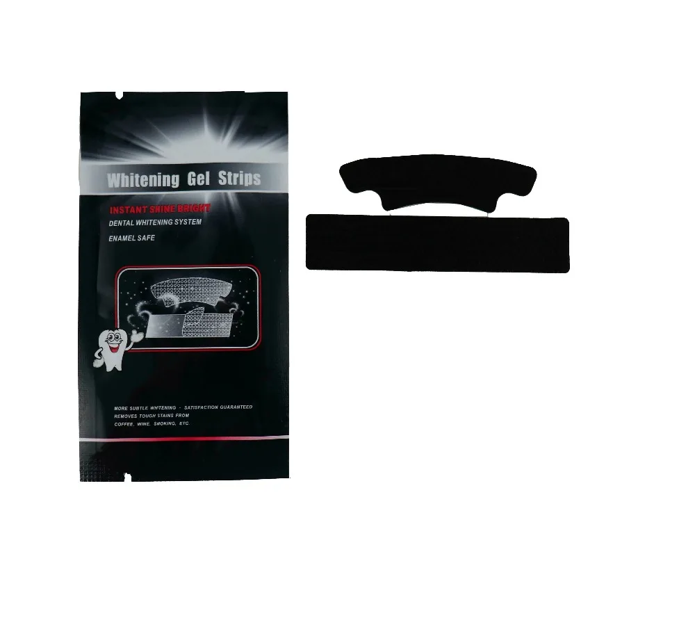 
High Quality Charcoal Teeth Whitening Strips White Smile Charcoal Strips 