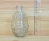 Customizable Sensheng Brand Grenade small screw covered glass vodka bottles