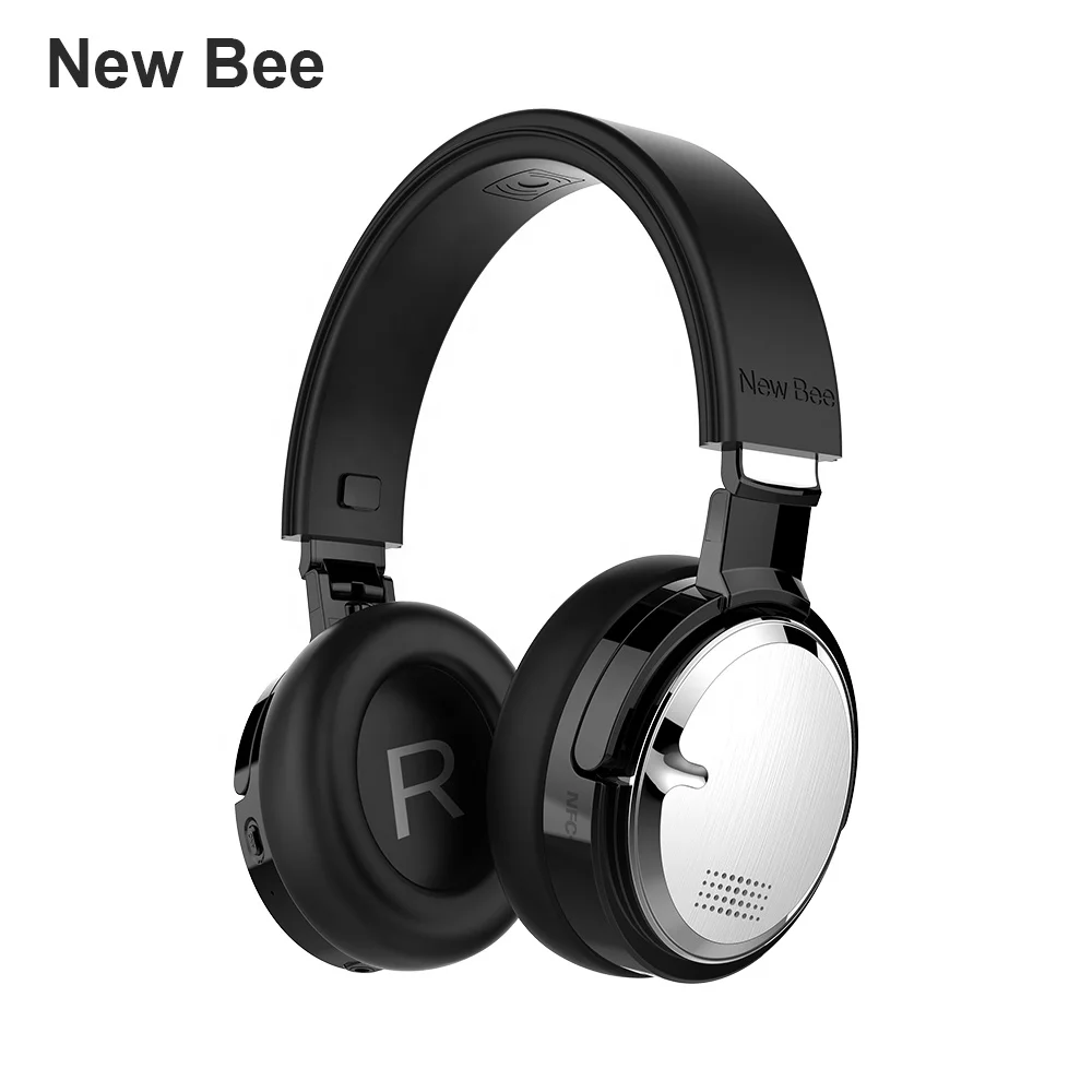 

Excellent dual-mic active noise cancelling ear headphones wireless bluetooth headset headphone for call/TV/PC