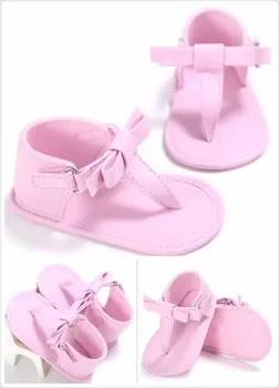 Newest European Style Pink Casual Summer Sandals Girls Shoes