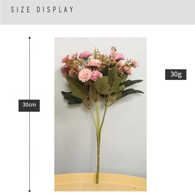 

K-1028 Real Touch Artificial  Carnation Flower For Sale, Pink,white,blue,champagne,purple,green