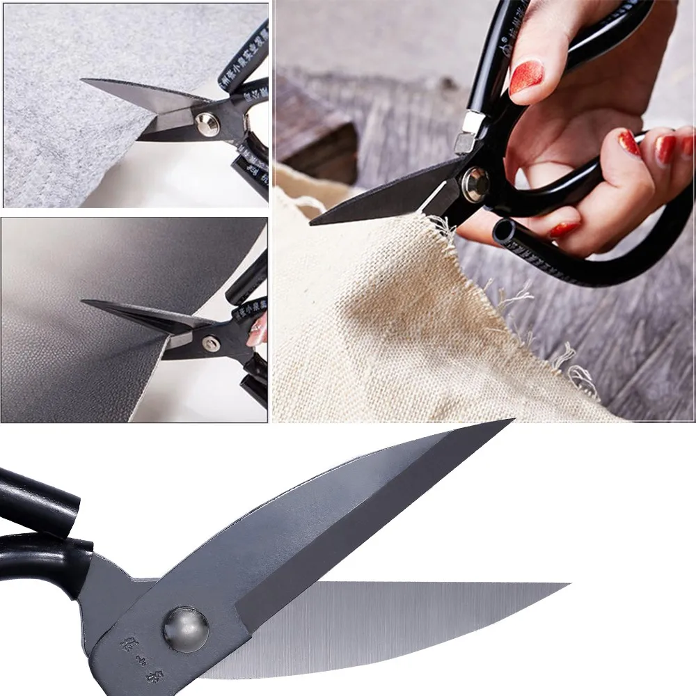 High Quality Industrial Leather Scissors And Civilian Tailor Big Head