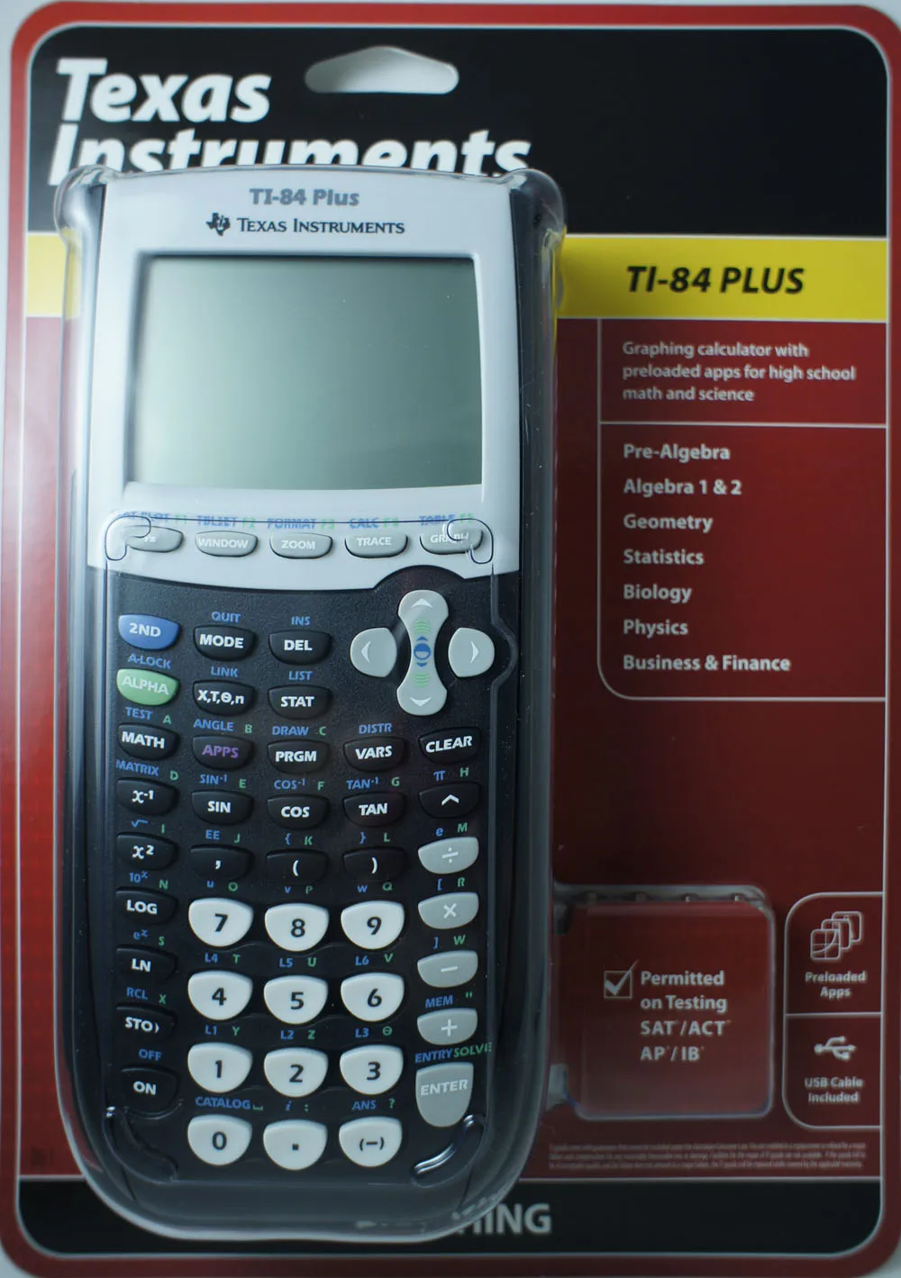 Texas Instruments Ti-84 Plus Graphing Calculator (brand New Sealed) - Buy Ti -84 Plus Product on Alibaba.com