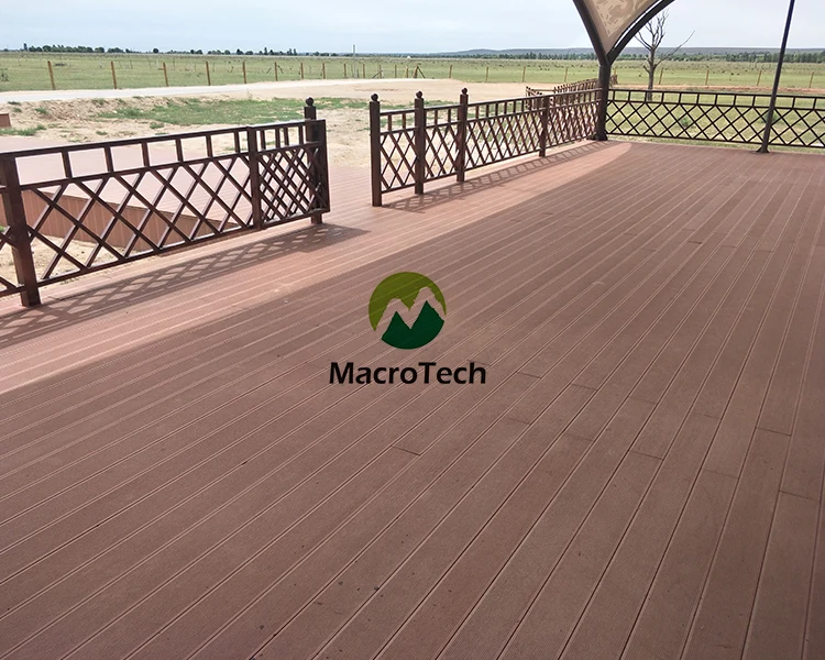 Manufacturer Exterior Swimming Pool wood plastic composite Solid WPC Decking Flooring