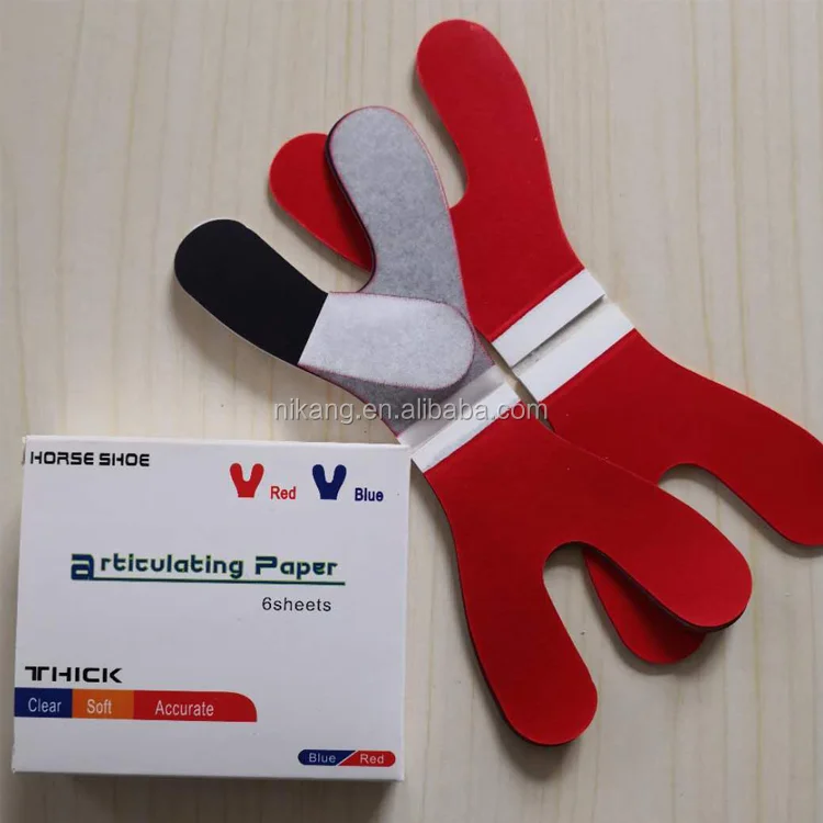 100um Blue Dental Articulating Paper/dental Occlusion Paper/dental