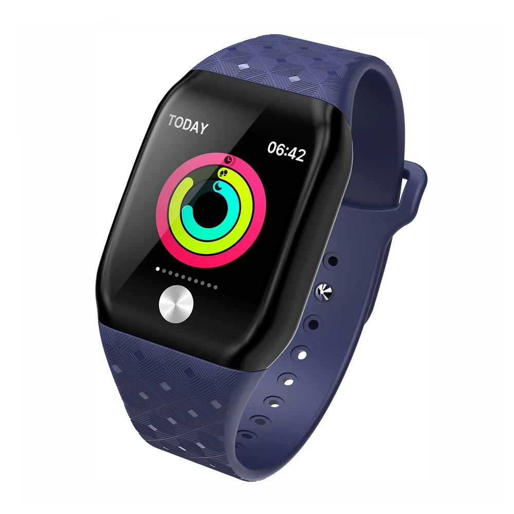 

A88+ update version Bluetooth Smart Watch 1.3'' OLED Waterproof Screen Health B59 Smart Bracelet, Black;blue;white;purple