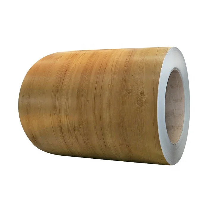 Low Price High Quality Wood Grain Aluminum Coil Stock For Door Buy