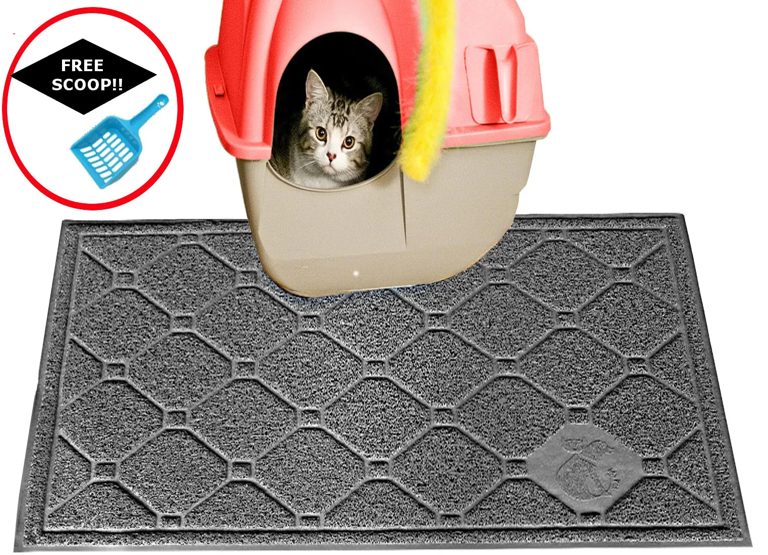 32 HQ Photos Cat Litter Caked On Paws - Ruff 'n Ruffus Pets Premium Non-Slip Cat Litter Mat FREE ...