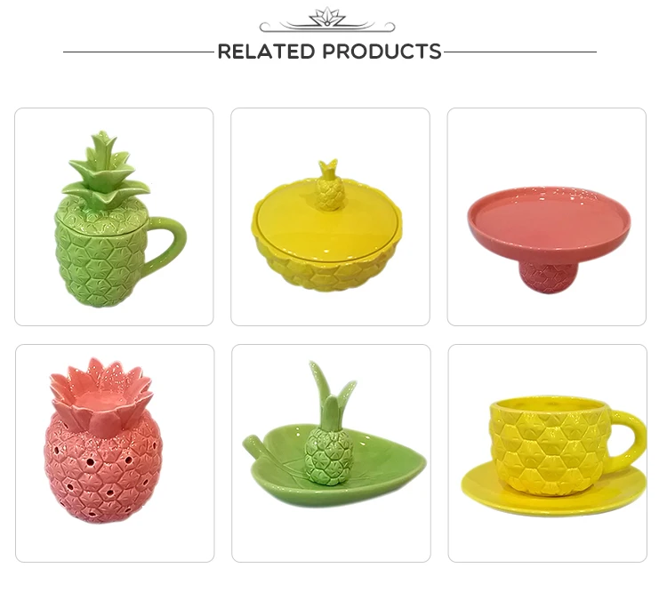 Unique Decorative Shaped Ceramic Pineapple Bowls Buy Decorative