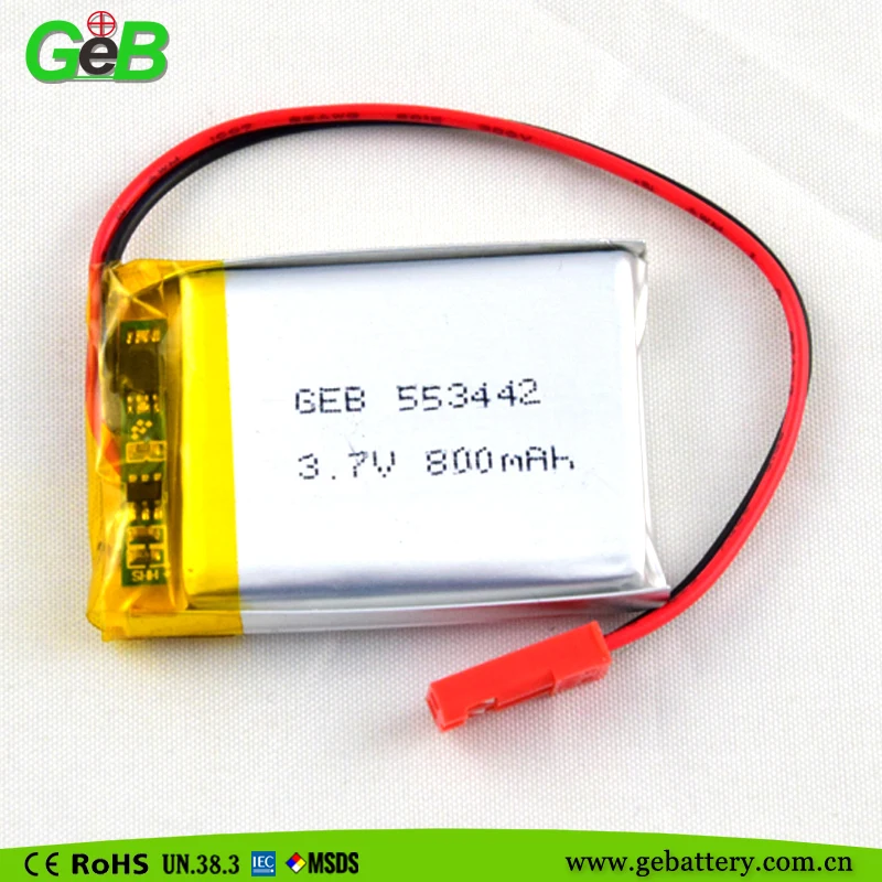 553442  800mah
