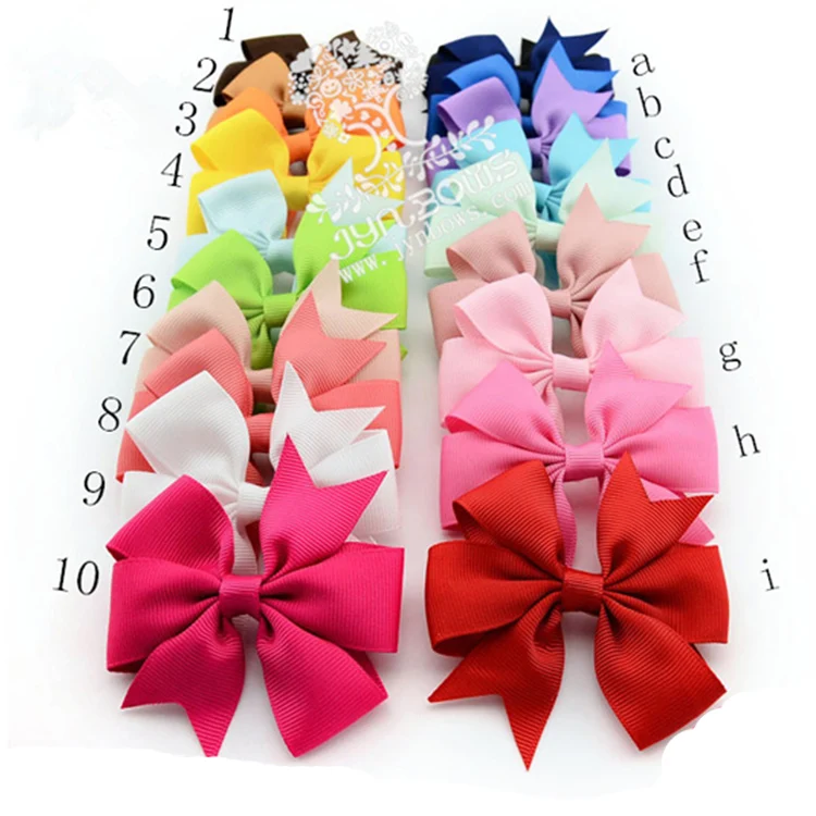 JYNBOWS Wholesale Hair Bows with Clips,20 Pieces