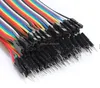 Wire harness electronic components 1-pin male to female line 20cm random color