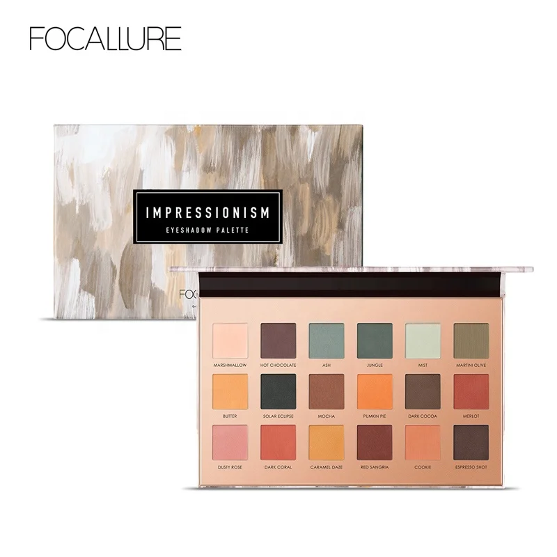 

Focallure New High Pigment 18 Colors Diamond Pressed Eyeshadow Palette Make Up Cosmetic