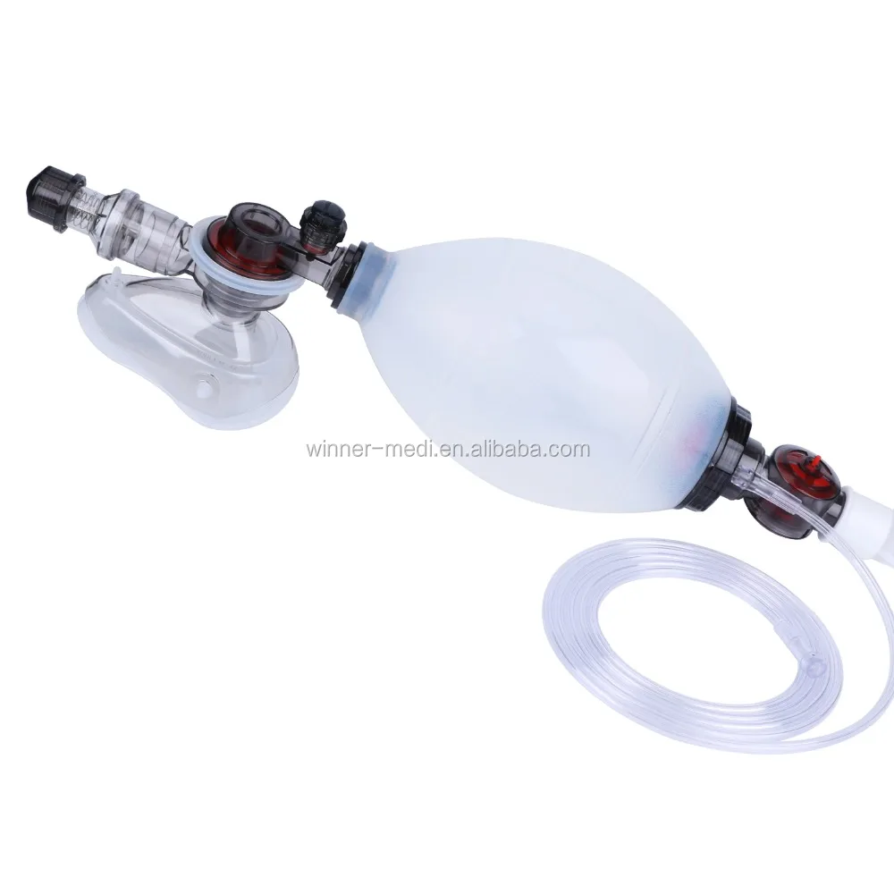 
Ambulance medical supplies silicone resuscitator oxygen concentrator 