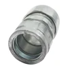 UL listed zinc die cast EMT rain tight compression coupling for electric conduit pipe tube