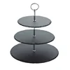 All sorts for sizes square shape slate stone unique cake stands