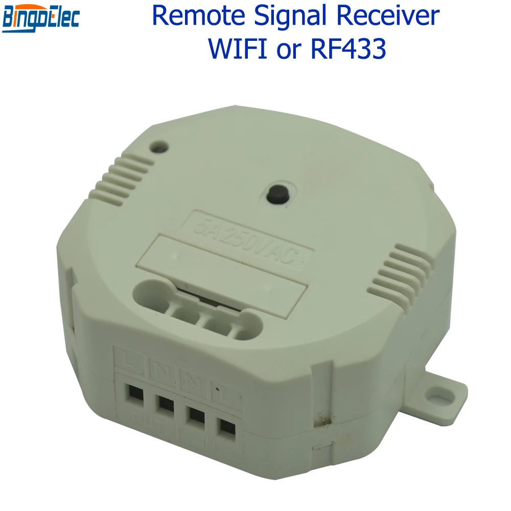 Bingoelec Wifi Rf Signal Transmitter Receiver Remote Switch Controlled