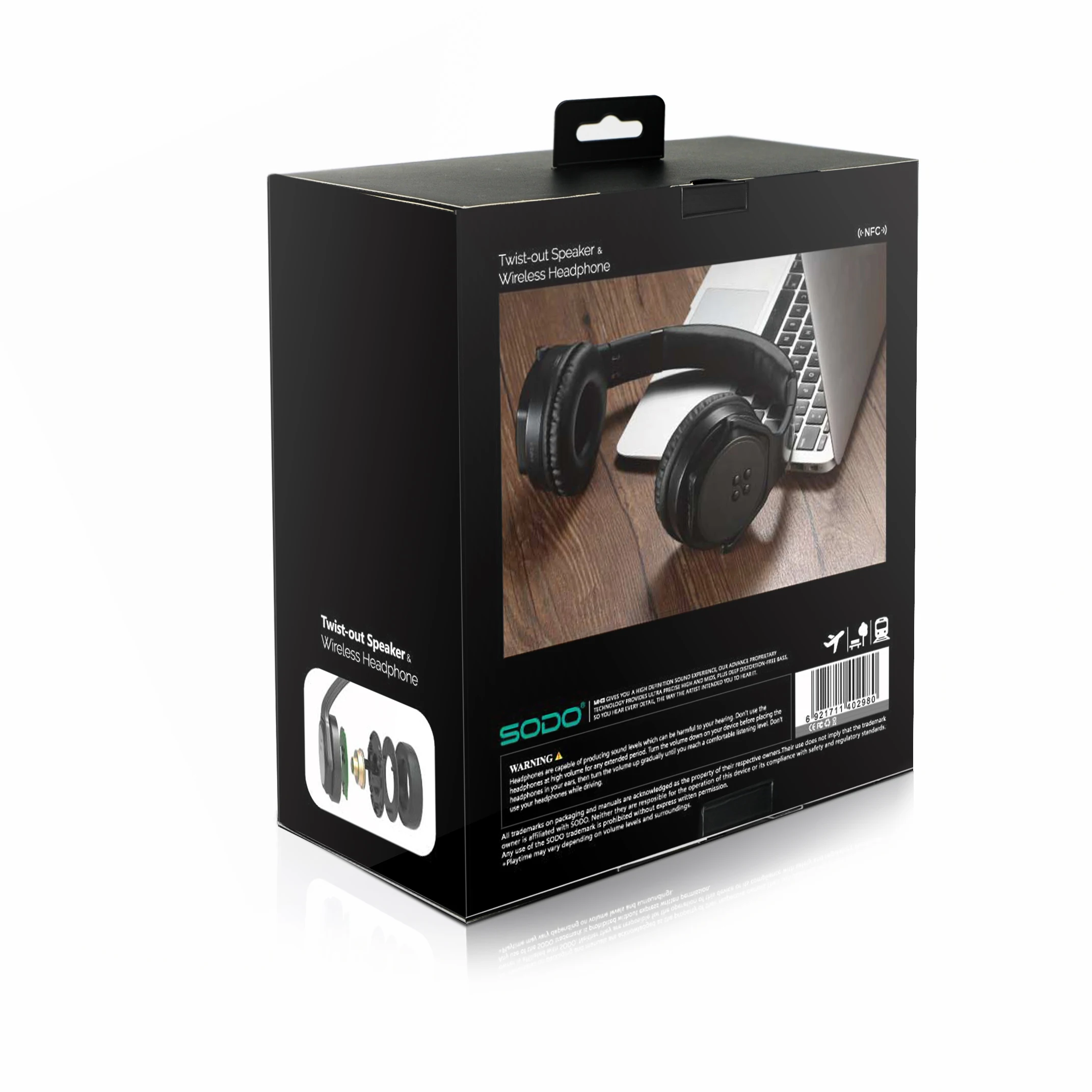 Cheap Boat speaker headphone earphone for iphone earphone BT Wireless 4.2 version SODO MH-3 - ANKUX.COM