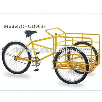 Industrial 3 Wheel Bicycles Tricycle 