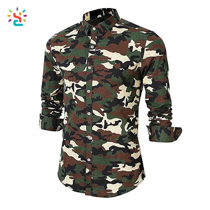 military green dress shirt