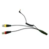3Pin XLR cable 7pin xlr male to female microphone coiled cable spring with 3.5mm mono jack stereo plug cables