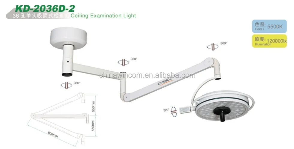 WT-2036D Operation illuminating led surgical light