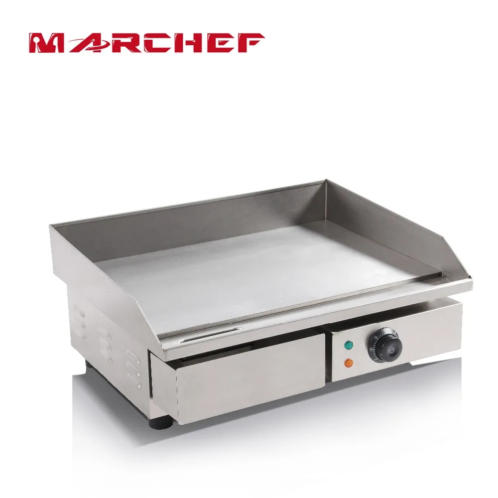 Professional Stainless Steel Full Flat Plate Electric Dosa Griddle Eg
