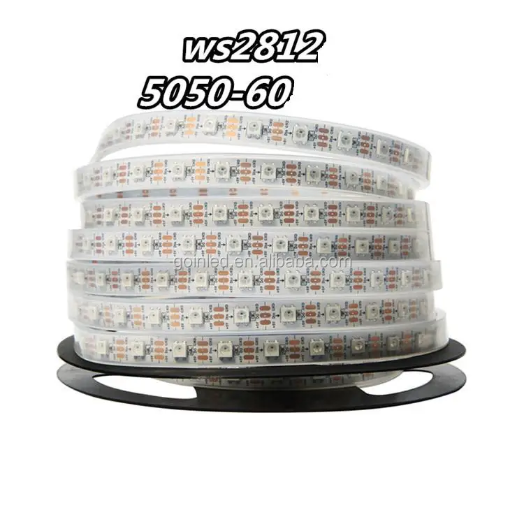 rubber sealing outdoor decoration led strips RGB LED strip 12V SMD5050 60LED per Meter waterproof IP68 available
