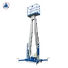 Semi Electric Manual Push Manlift Aerial Work Platform