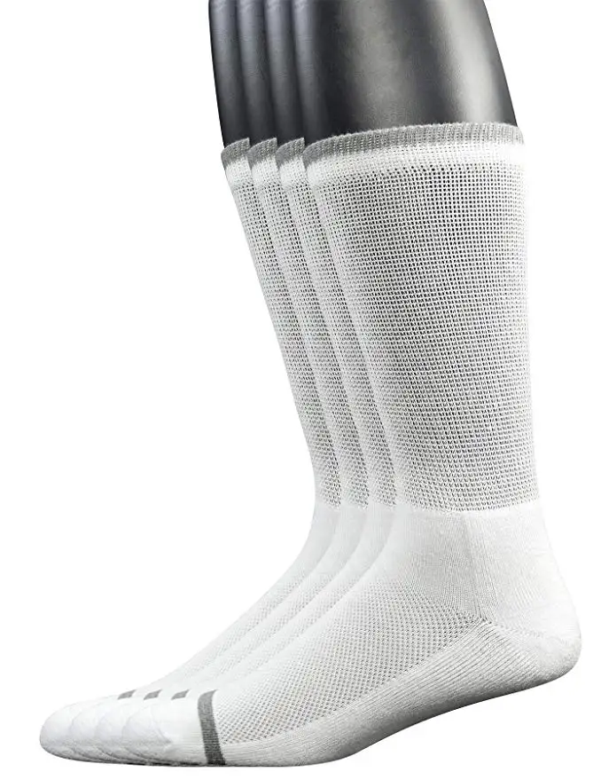 

Men's bamboo socks with Seamless Toe Diabetic custom crew socks, Custom color