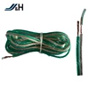 Hot-selling 2 Cores Speaker Cable, PVC Insulation Wire Green