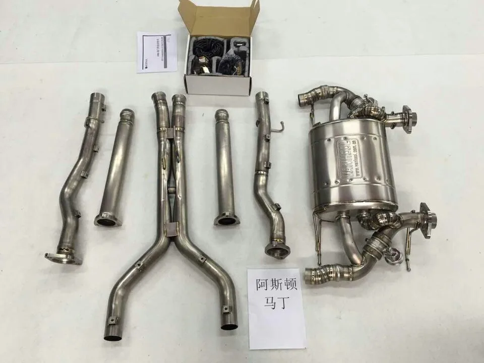 Valve Control Aston Martin Vanquish Titanium Auto Exhaust Muffler Buy
