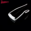 OEM factory high quality custom made rigid soft PVC ABS HDPE PA square round plastic tube custom clear PVC tube