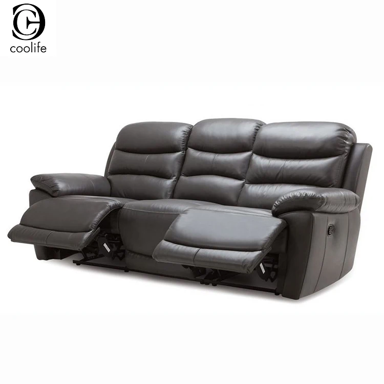 Berk Line Black Leather Turkey Recliner Sofa View Berk Line Black Leather Turkey Recliner