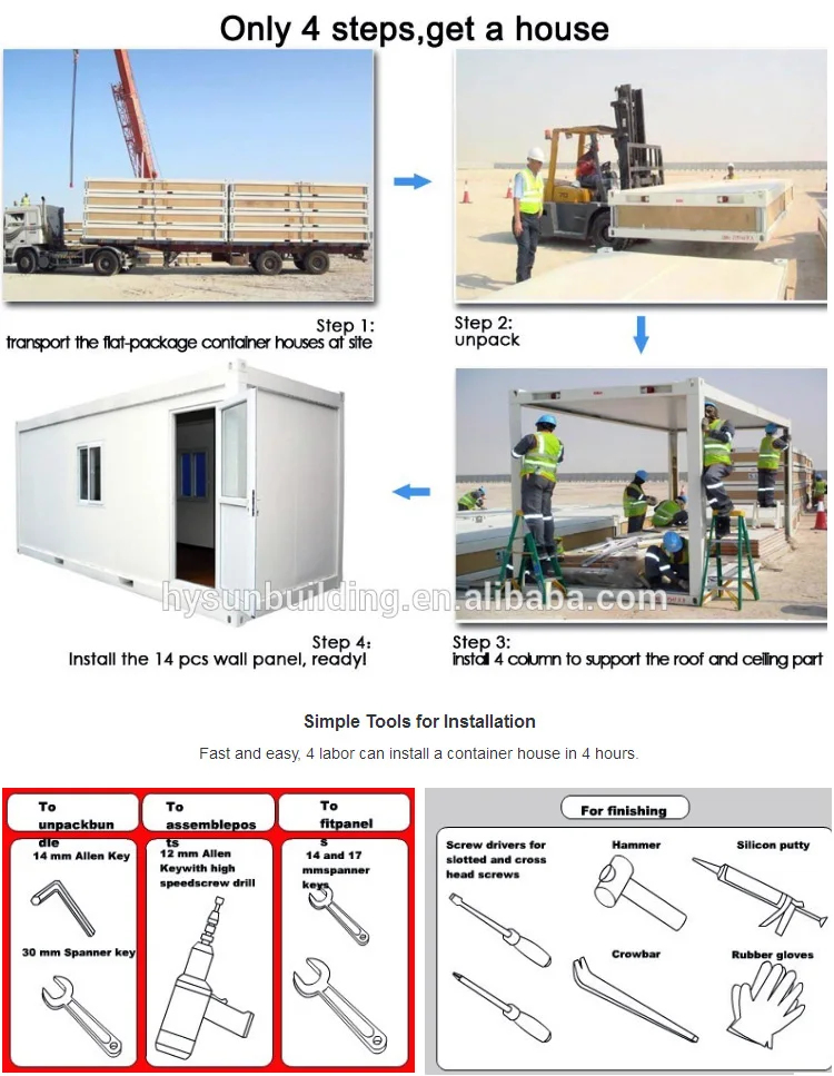 flat pack italy container house