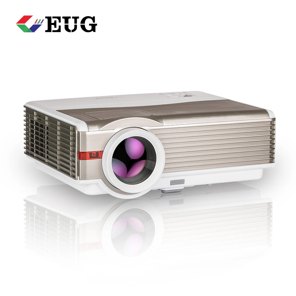 

NEW brightness 4200 Lumens LED lamp Full HD projector 3D led lcd Multimedia home Projector