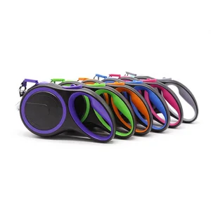 Image of Customized Private Label Waterproof Pet Automatic Chew Proof Large Heavy Duty Metal Dog 16ft Retractable Leash For Dogs