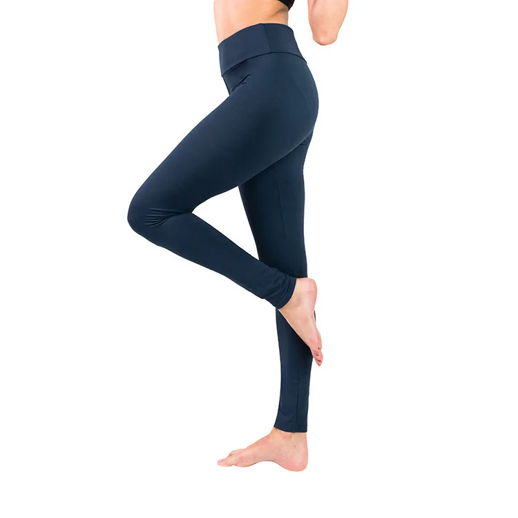 Eco Recycled Fabric OM High Waist Womens Yoga Leggings
