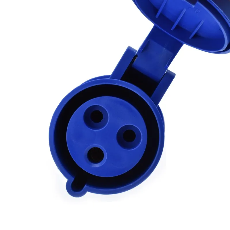 Waterproof Industrial Plug Ip44 Round 3pins Power Plug 32a 220250v 2p+pe Male And Female Pairs