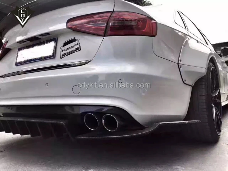 A4 body kits MB wide body kits carbon fiber for Audi A4 B9/RS4