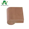 Water droplet shaped wood plastic park benches outdoor garden bench and chair 100*32 Benches Greening Ecological Wood Landscape