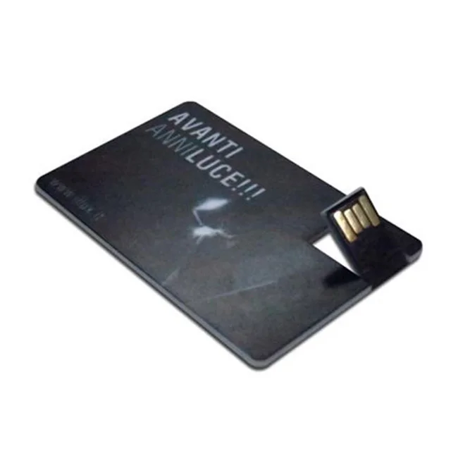 2018 hot new products promotional gift pvc business card usb flash drive manufacturer with competitive price - ANKUX.COM