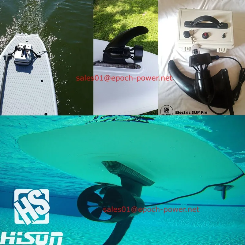 Waterproof Electric Motor With Propeller For Stand Up Paddle Boards Or