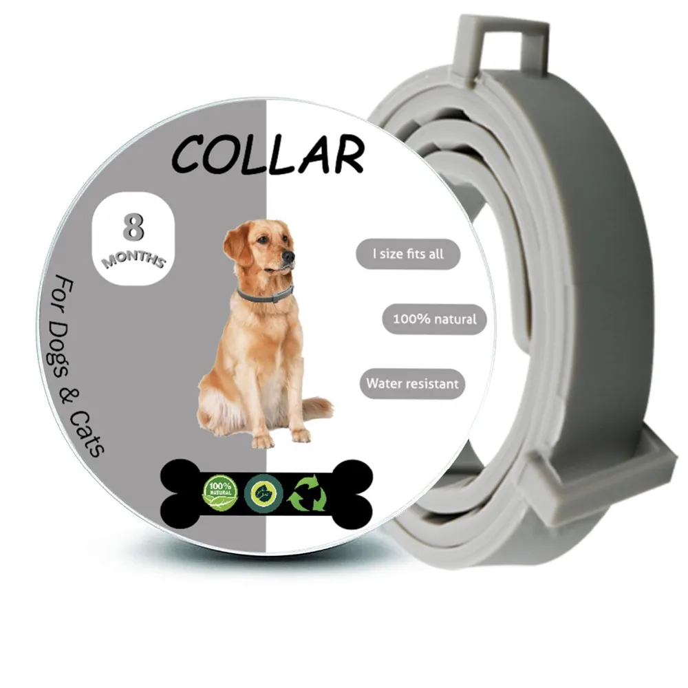 

Collar for Dogs Flea and Tick Prevent for Dogs Dog Flea and Tick Control for 8 Months, Colorful