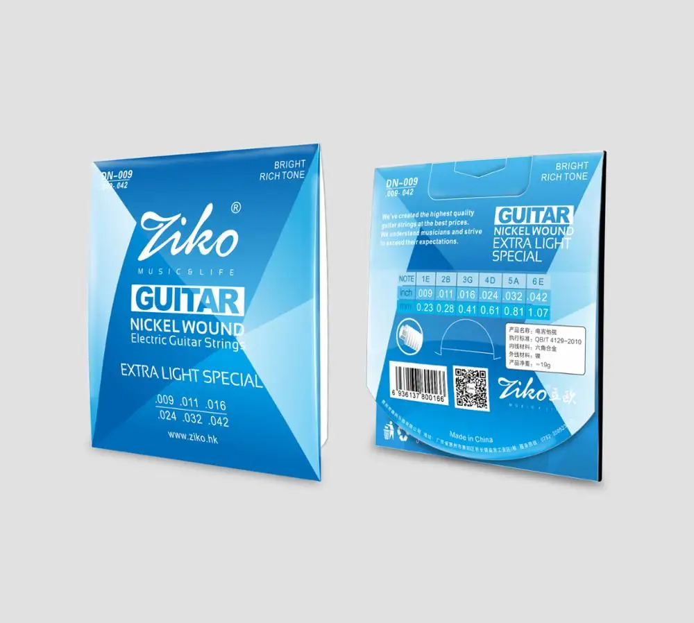 

China nickel plated electric guitar strings