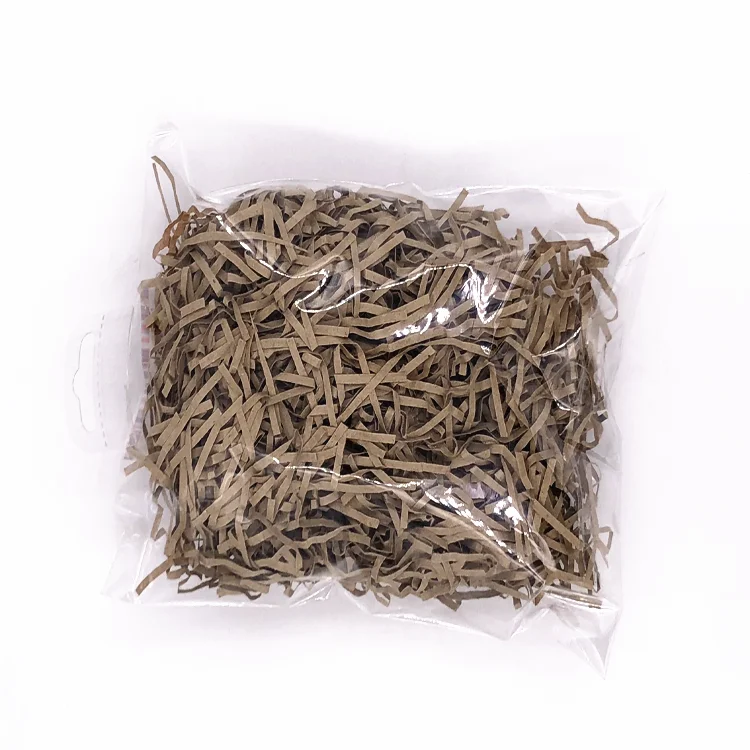 
Crinkle paper- Brown crinkle cut paper shred 